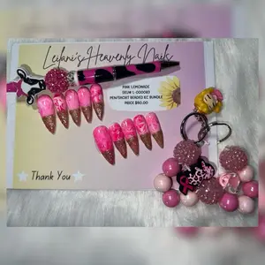 Pink Lemonade Nail Set(bundle)