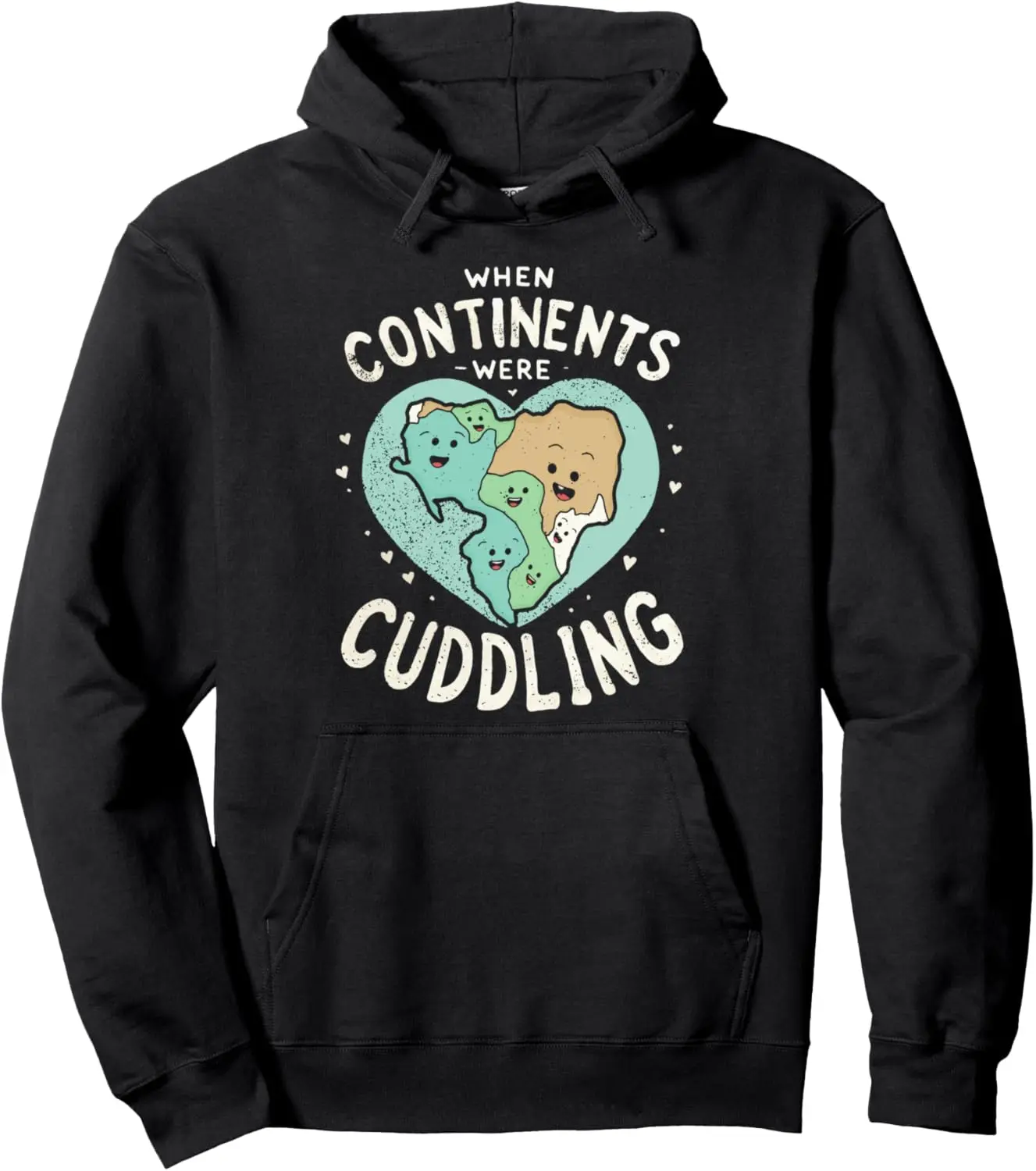 Funny Pangea Sayings Continent Cuddling Geologists Pullover Hoodie