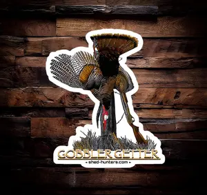 Gobbler Getter Wild Turkey Hunting Sticker
