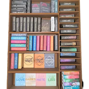 Mini Bookcase with Mini Books - Perfect for Small Spaces book nook