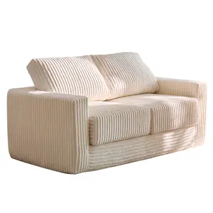 cloud floor sofa modern Modern Black Friday Family Double Sofa Bed Compact Sofa for Small Spaces Apartments Home Offices and Bedrooms