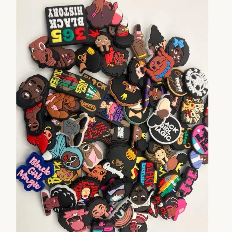 Jibbitz Charms, 10-Piece Bundle for Shoe Decorations