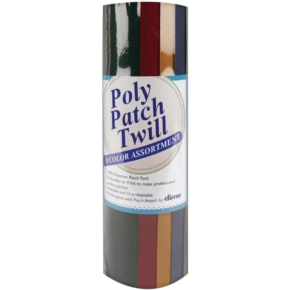Poly Patch Twill™ Uniform for Machine Embroidery Patches