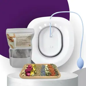 Luxury In-Home V Steam Combo (Steam Herbs &  Steam Seat)  Yoni Steam Body Care Comfort