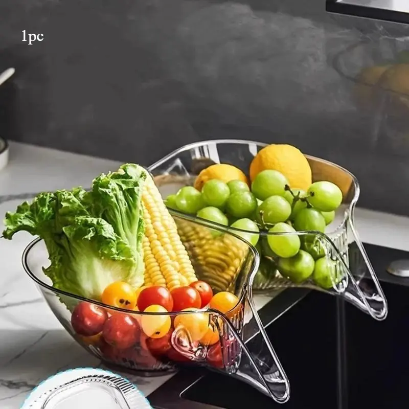 Multi-functional Colander Drain Basket Sink Kitchen Sink Strainer Basket Strainer Sink Washing Basket Home Organizer Drain Fruit Strainer