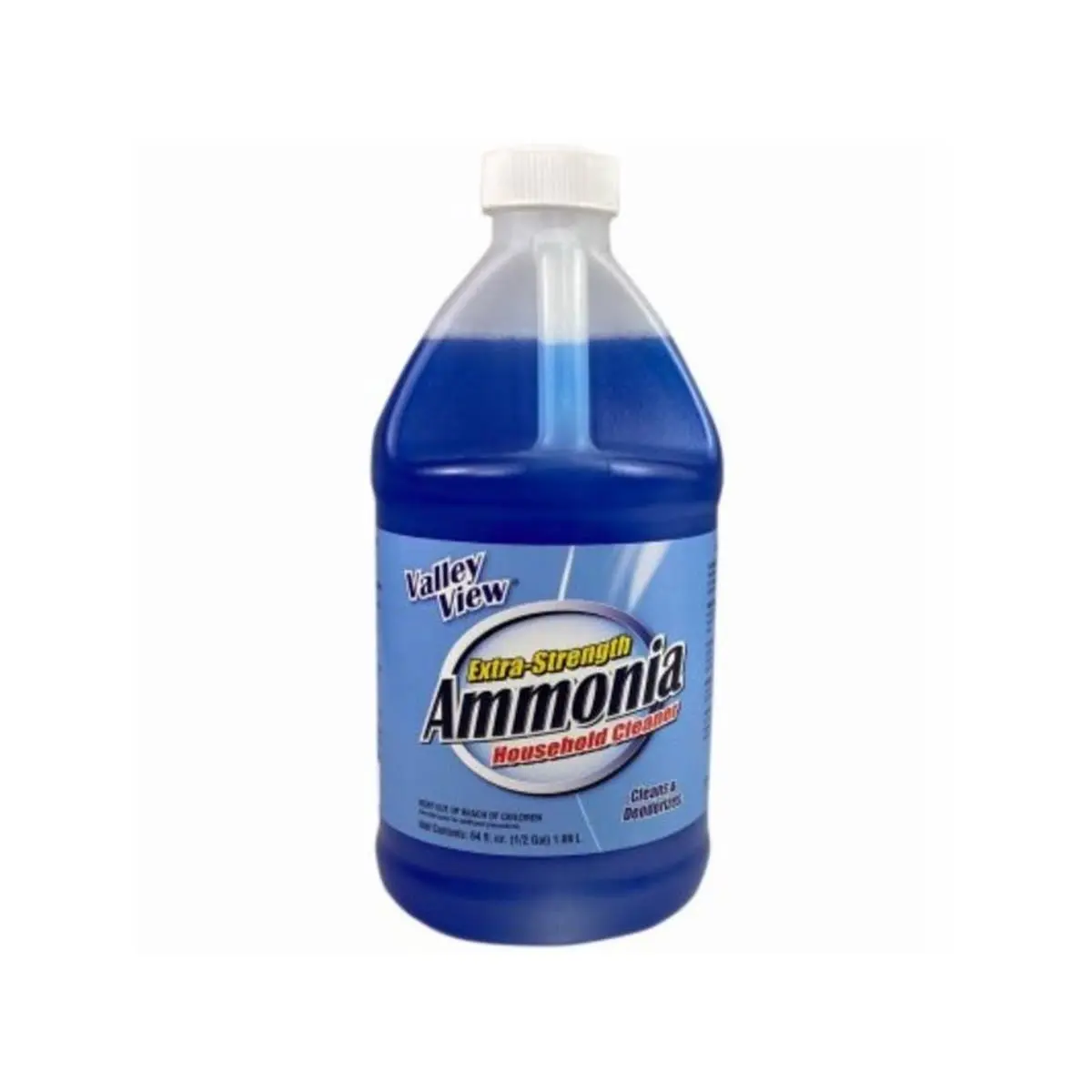 212 MAIN 64 oz Extra Strong Blue Ammonia Degreaser Cleaning Agent, Multi-Surface Cleaner, Household Cleaning Supplies for Linoleum and Vinyl