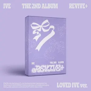 IVE – REVIVE+ (LOVED IVE Ver.) | The 2nd Album Official K-Pop CD | Out Box + A5 Photobook + 6-Postcard Set (All Members) + Sticker Pack + Folded Poster + Random Photocard | DIVE Collector