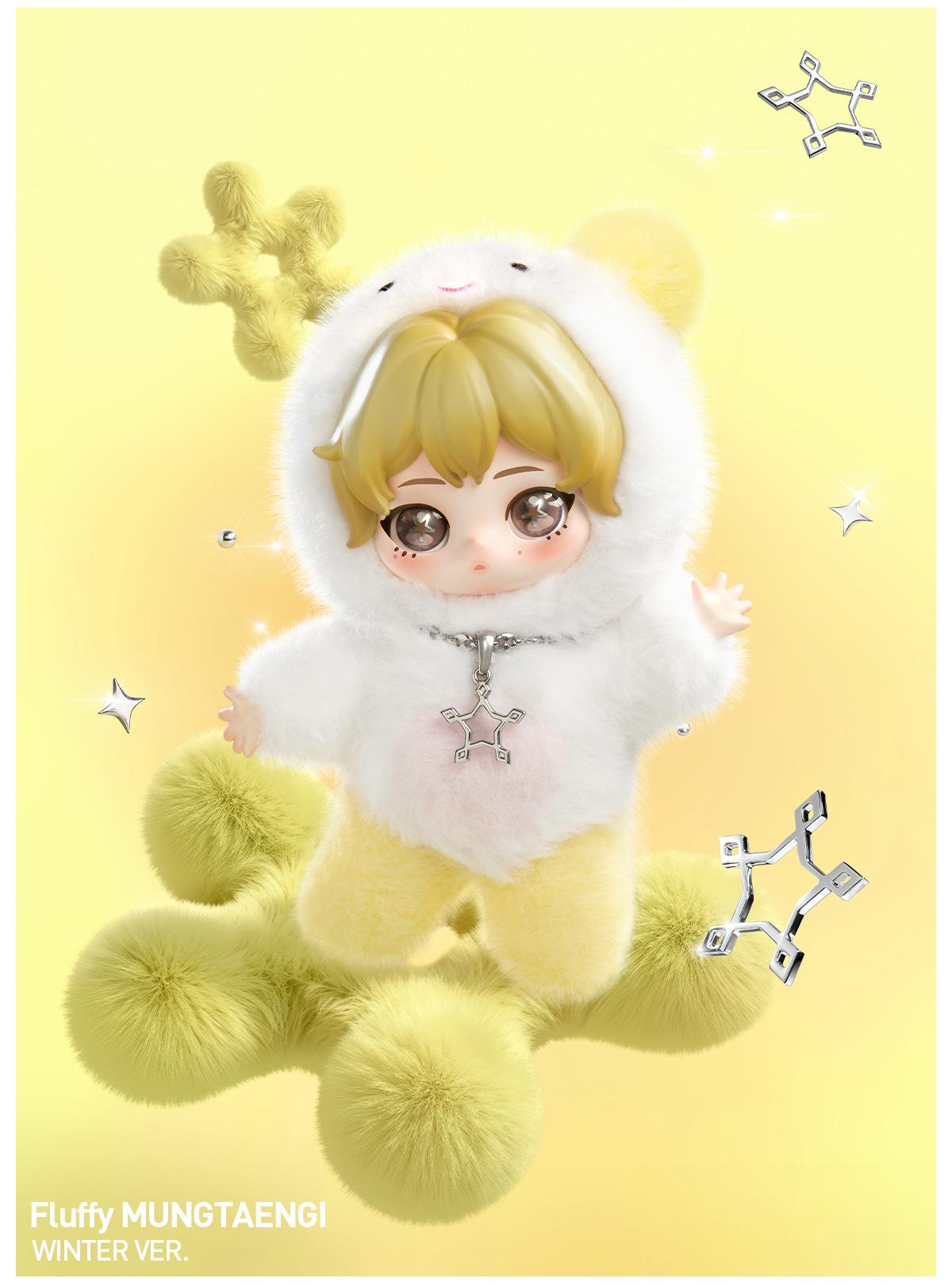 unboxing - POP MART aespa Fluffy Club Series Vinyl Plush Doll Pendant Blind Box,summerwins