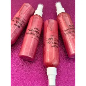 Body Shimmer Oil Pink