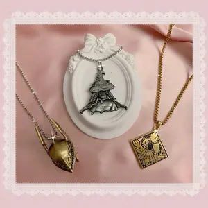 Handmade Custom Malenia Video Game Elden Dark Souls inspired Ranni Starscourge Radahn Talisman Gamer Jfashion Kawaii Vkei Cosplay Necklace