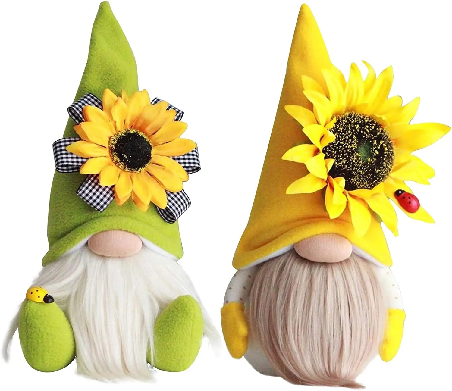 2 PCS Soft Spring Sunflower Gnome Plushies Holiday Decor Ornaments Lightweight Window Decoration 2 PCS Soft Spring Sunflower Gnome Plushies Holiday Decor Ornaments Lightweight Window Decoration