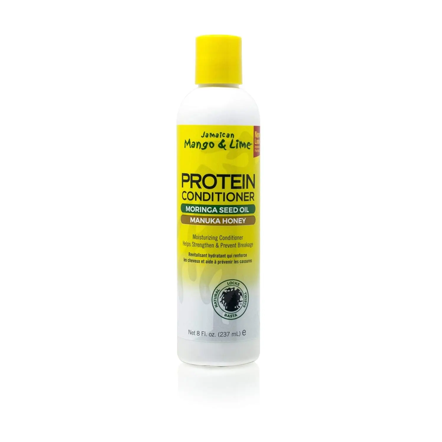 Jamaican Mango & Lime Fruit Protein Conditioner - Nourishing, Ammonia-Free Moisturizer for Hydrating Rasta Locks & Twists - 8 Oz (Suitable for All Hair Types), Deep Conditioner, Haircare, Moisture