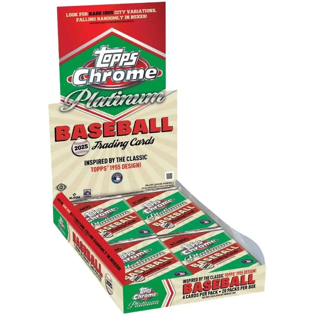 2025 Topps Chrome Platinum Anniversary Baseball Hobby Box