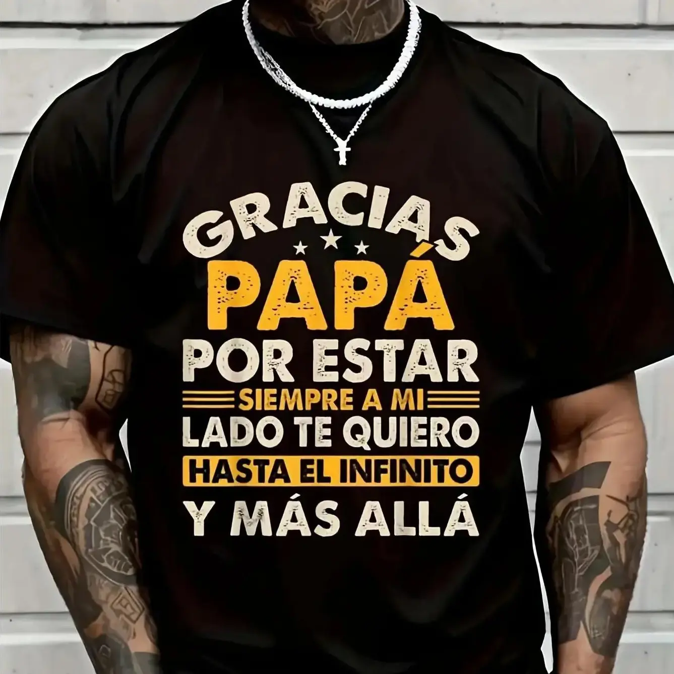 Gracias Papá Por Estar Siempre A Mi Lado Te Quiero Hasta El Infinito Y Más Allá Shirt, Día del Padre Shirt, Father's Day Shirt, Gift For Dad