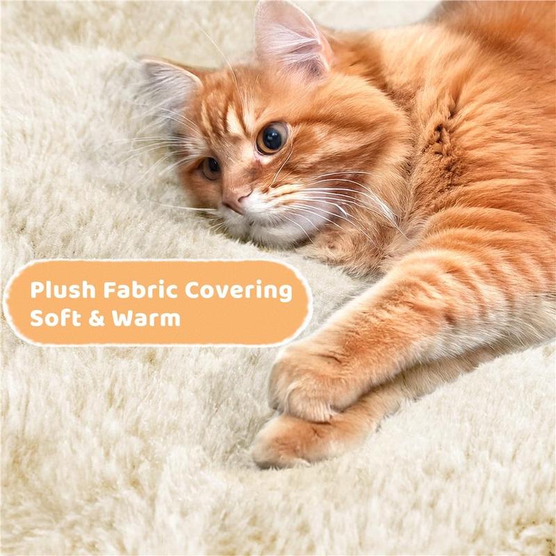 Costoffs Cat Tree, Multi Level Climbing Tower for Indoor Cats, Pet Activity Center Scratching Post Indoor Furniture Bed with Basket for Kittens