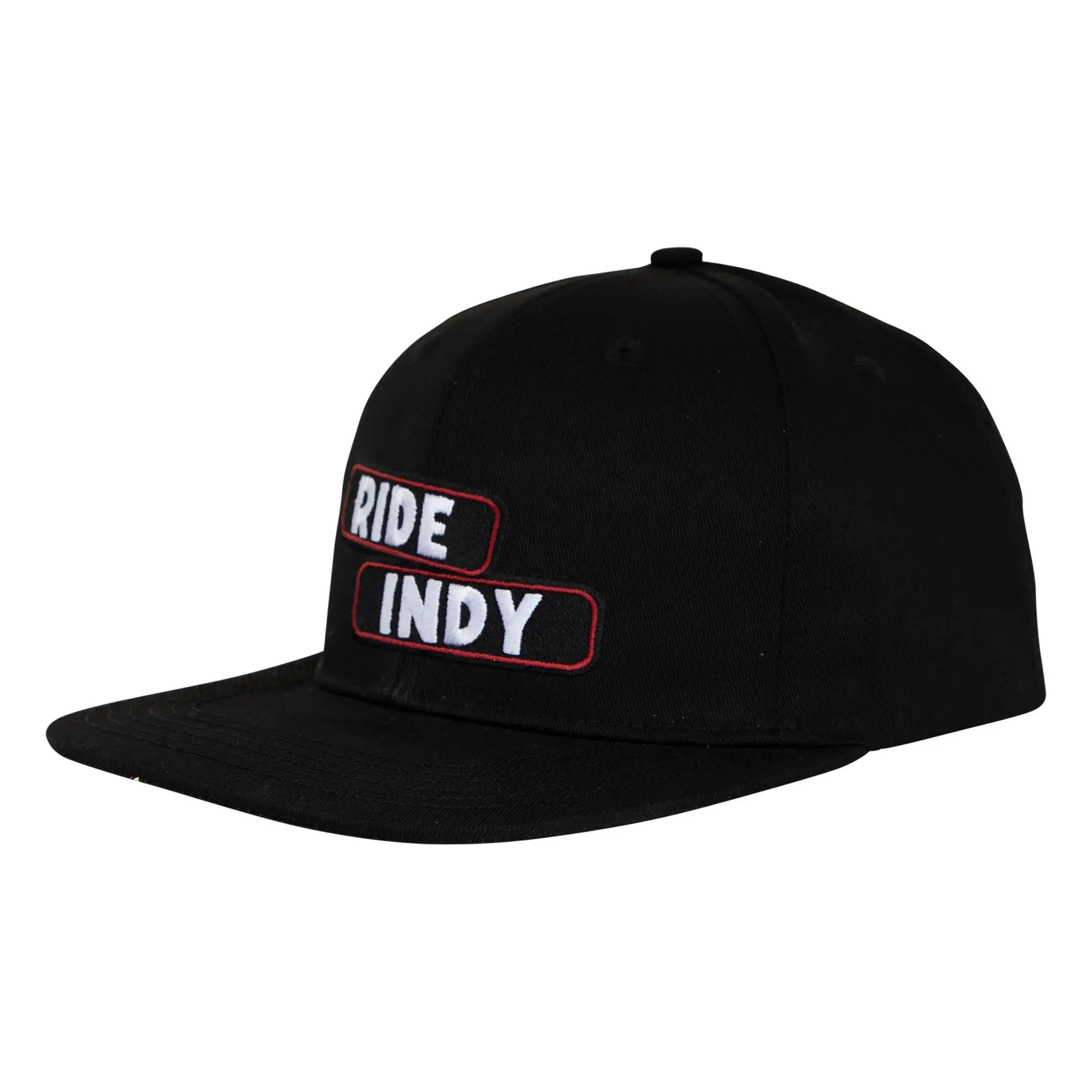 Unstructured Snapback Hat, Sticker Slap Mid Profile Twill Face Cap with Embroidered Independent Trucks Logo and Printed Underbill, Cap Hats, Adjustable Performance Snapback Hats
