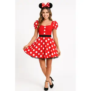 Women's Classic Minnie Mouse Halloween Costume