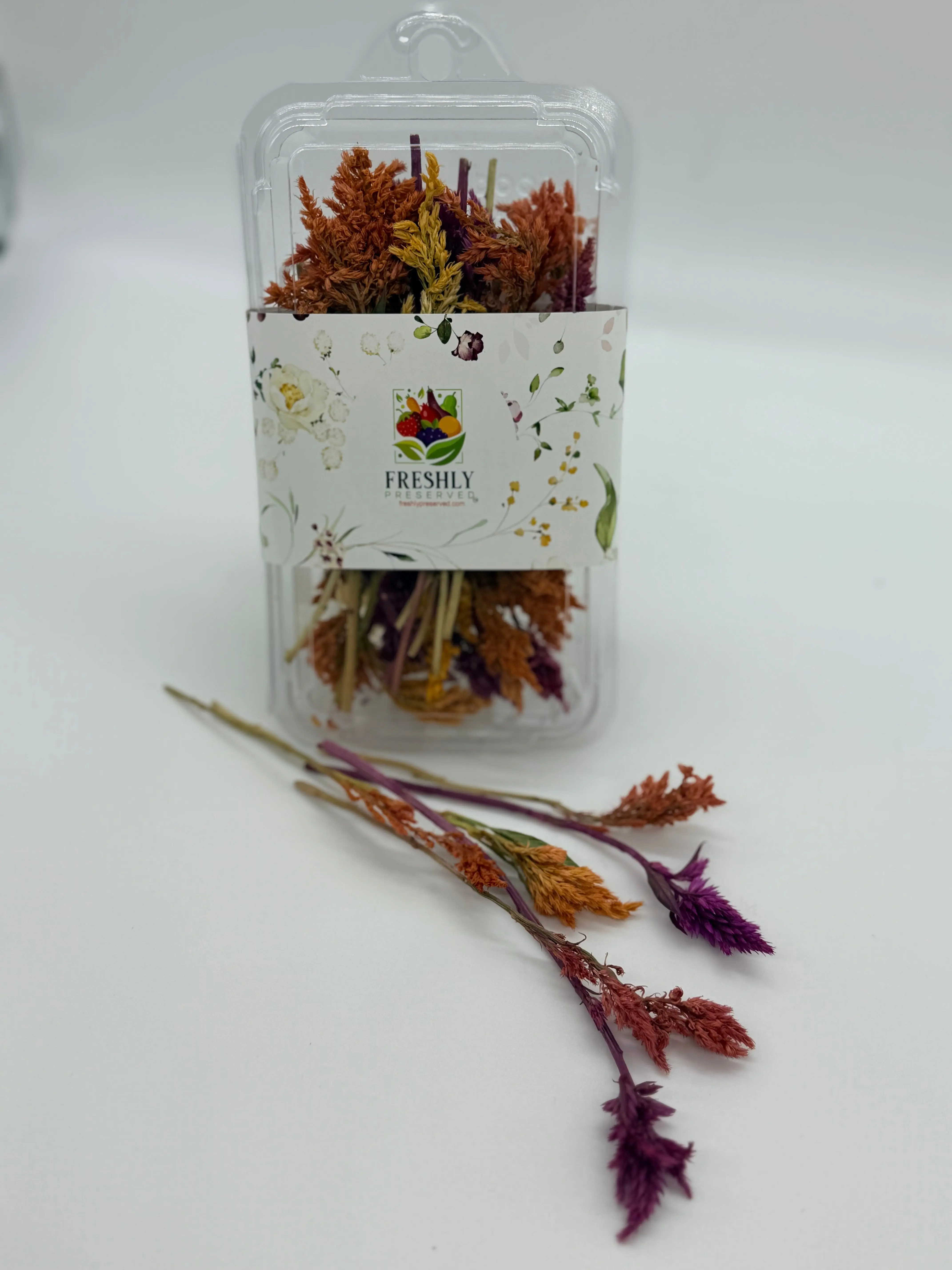 Freeze-Dried Edible Firesticks