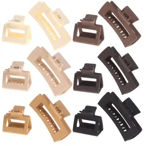 12 Pack Square Claw Clips for Hair Styling