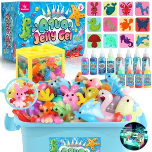 Wookidel Magic Water Elf Toy Kit with Magic Gels, Molds - Imaginative Play, Christmas Gifts, Birthday Gifts, Party Favors, and Family-Friendly DIY STEM Projects