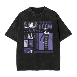 valentine shirts Japanese Reze Chainsaw 3Man Anime T Shirt Beach  Vintage T Shirts Cotton Trending Tshirt For Men Short Sleeve Design Tees