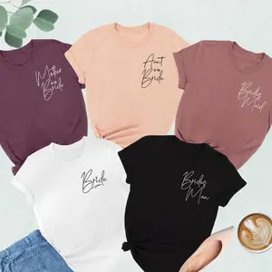 Comfort Colors Bridesmaids Shirt, Bridesmaid Custom Tshirts, Wedding Custom Shirts, Maid Of Honor Shirt, Bridesmaid Gift,bridal Party Shirts, Bride's Babes 17HR0