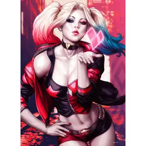 ANIMATION POSTER, Mad Love. Introducing Mad Love From The Harley Quinn Collection. Posters For Superhero Fans, Superhero Art Poster