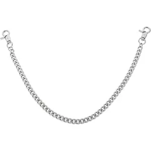 Wallet Chain Silver Heavy Duty Metal Keychain Pants Hip Hop Punk Pocket Goth Accessories for Women Men