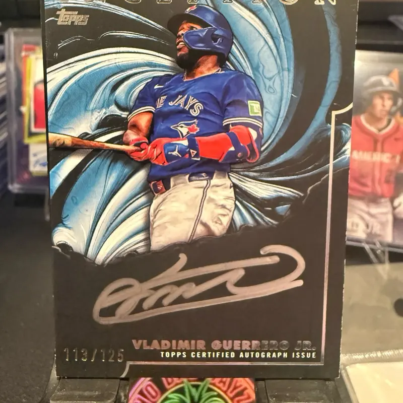 2025 Topps Inception Signings Vladimir Guerrero /125