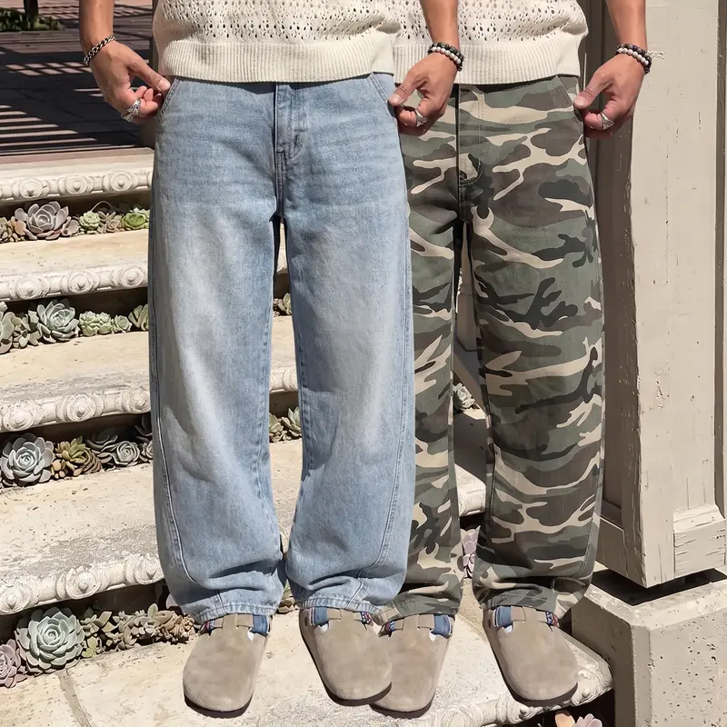 Light blue + camouflage