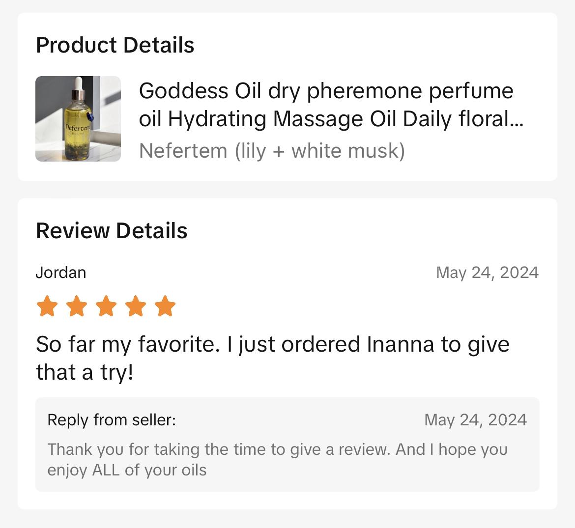 Goddess Body Oil Summer Beltane Collection Body Care Floral Sunflower Blend scented natural glitter