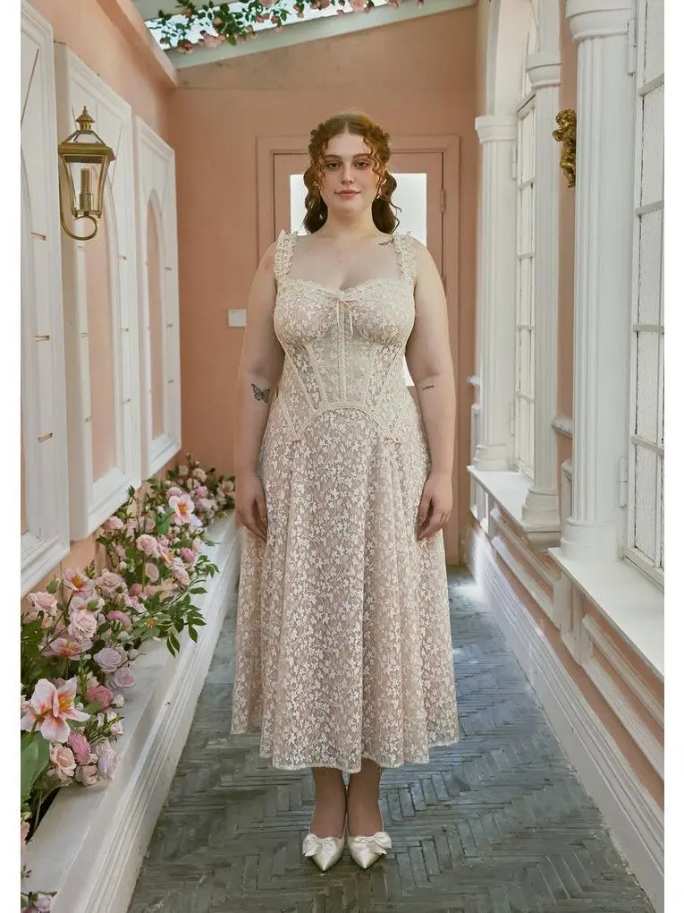 Curve & Plus The Glass Candy Corset Dress