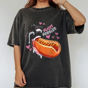 Grizzly Gobbler Hot Dog Shirt, Funny Hot Dog Glizzy Gobbler T-shirt