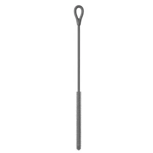 Silicone Straw Cleaner Brush, Soft Bendable Body Fits Curved Pipe Inner Walls