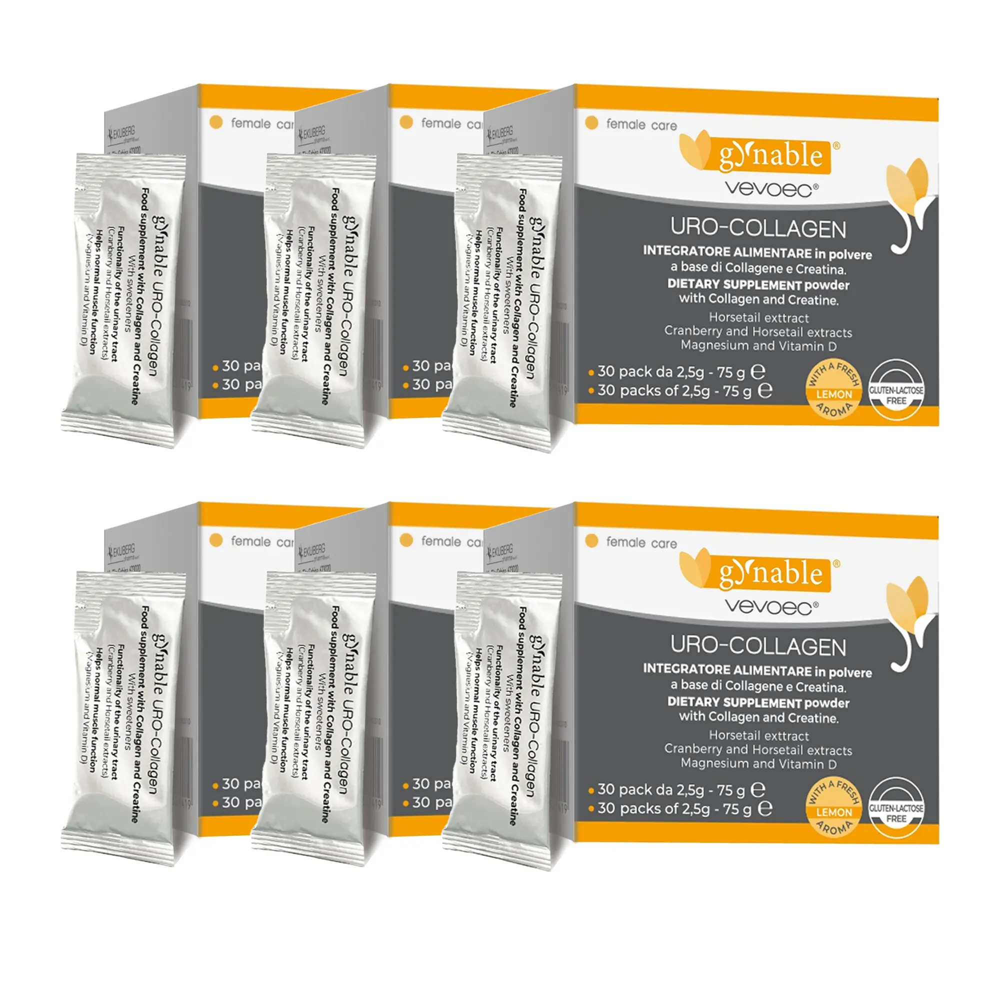 6 boxes of consolidation pack