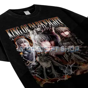 Xavier King of Darknight Shirt, Girl Dinner Love and Deepspace Retro T-Shirt Graphic Tee Crewneck Unisex Size Gift For Fan