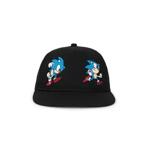 Market x Sonic Run 5 Panel Hat in Black