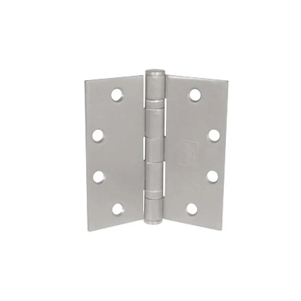 Architectural Steel Full Mortise Ball Bearing Door Hinge, Model PBB-BB81646, 4.5x4.5 in, 646 US15 Satin Nickel Door Hardware