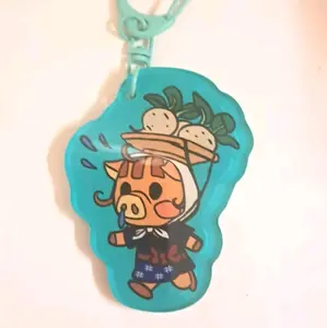 Animal Crossing New Horizon Daisy Mae Acrylic keychain