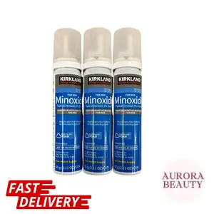 Kirkland Signature Hair Regrowth Treatment Minoxidil Foam for Men, 2.11 oz (1 to 6 Months Supply) Haircare Comfort