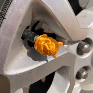 Pooh tire valve stem covers set of 4