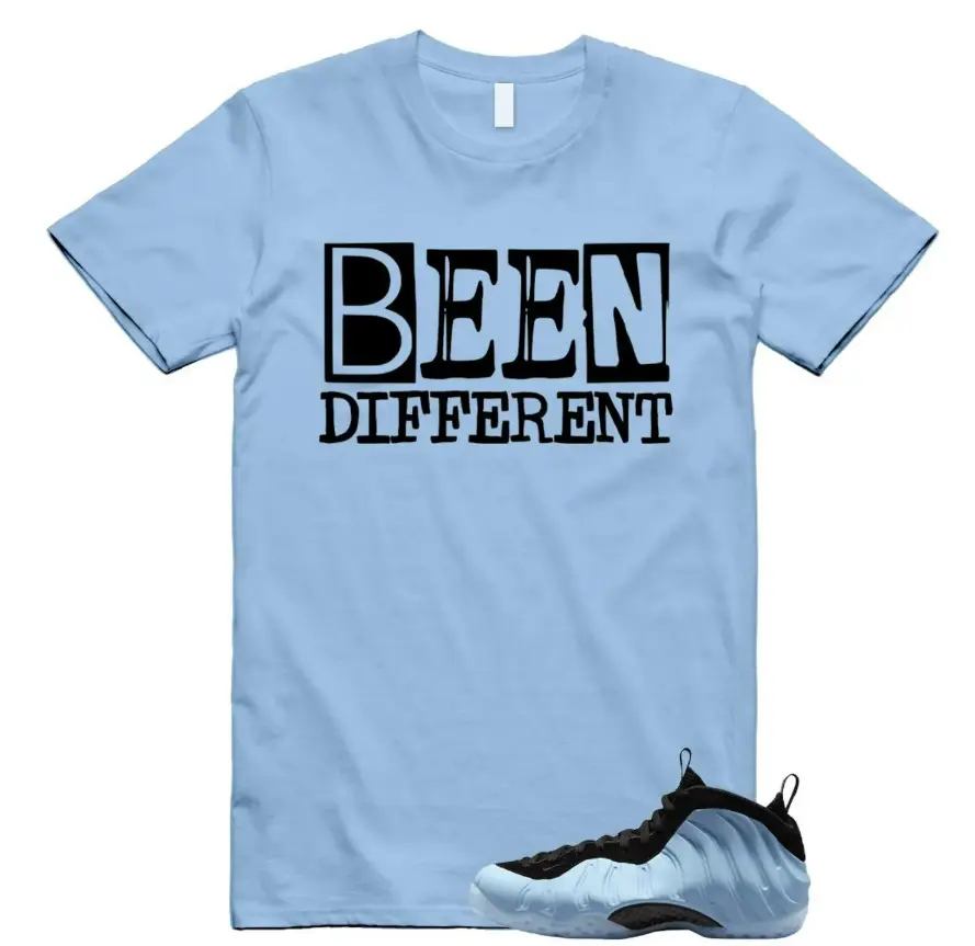 Foamposite Psychic Blue Black Air One T Shirt Match BEEN, Foamposite Psychic Blue Outfit, Trending Shirts, Top T-Shirt