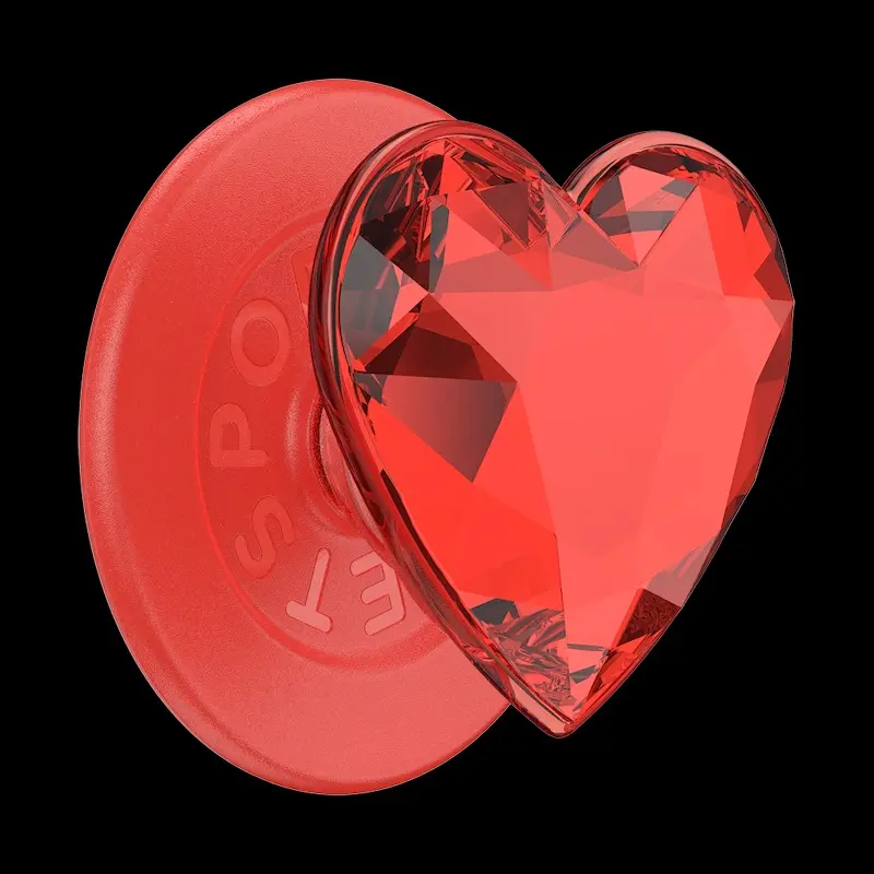 Crystal Heart Rosso