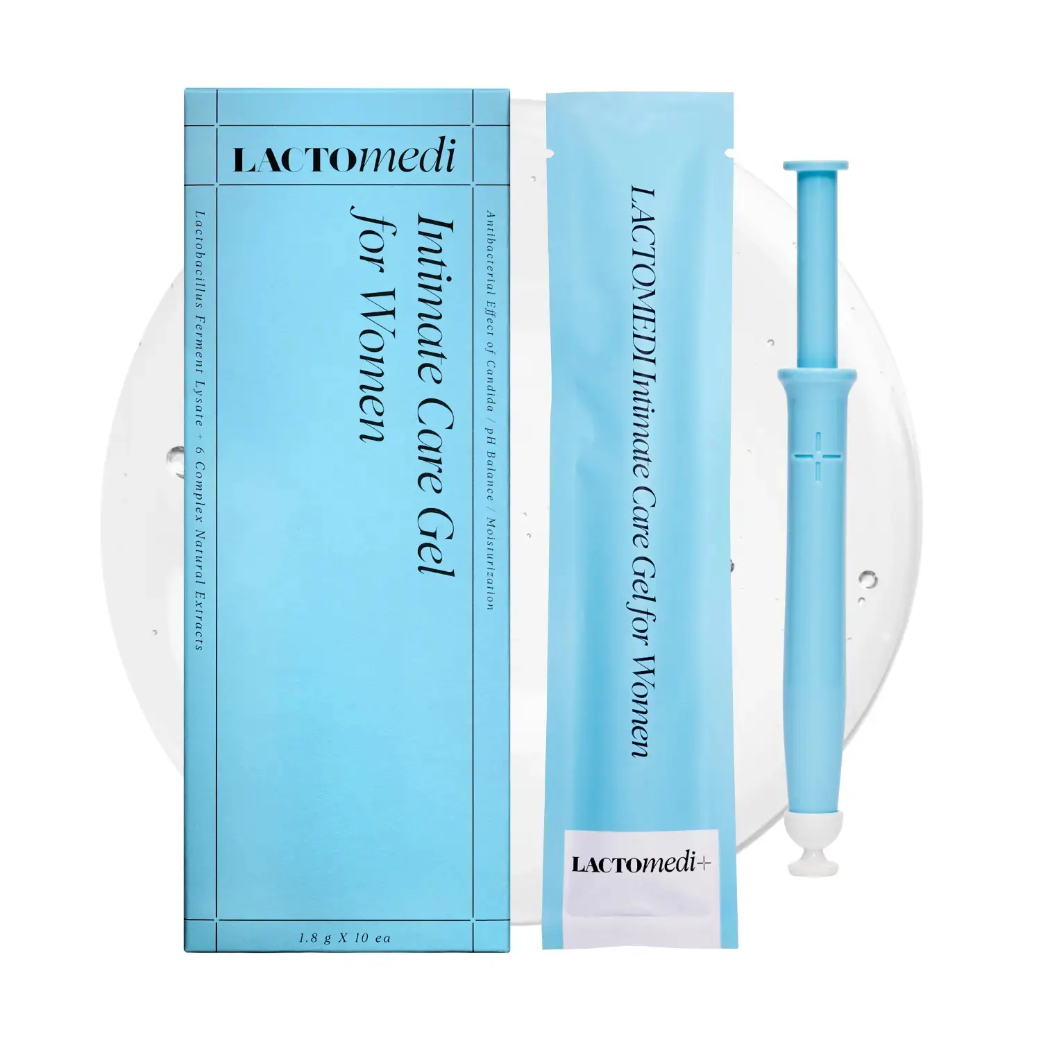 LACTOMEDI Intimate Care Gel | Intensive Care Package | Probiotics Applicator | Yeast Infection Care | BV Gel | pH Balance Gel | Itchiness and Unpleasant Odor
