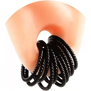 10 PCS Stainless Steel Septum Nose Rings 16G (1.2mm) - 8mm & 10mm Diameter Hoops Hypoallergenic Hoops for Nose, Cartilage, Lip, Nipple Piercings Women Body Jewelry
