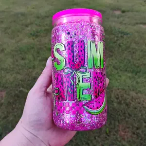 Pink Watermelon Summer Tumbler