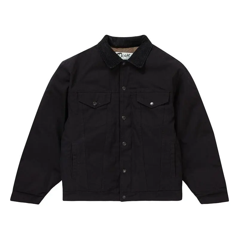 Supreme Men's Schott Canvas Down Trucker Jacket Black, from StockX