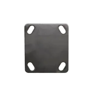 Weld Shim Plate for Top Plate Casters – Fits Most Casters with 4 Inch x 4.5 Inch Overall Top Plate – Weld to Any Application – 1/4 Inch Thickness – Service Caster Brand