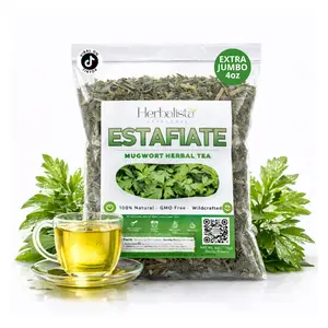 Herbalista - Estafiate Herbal Tea (Mugwort) – Artemisia ludoviciana Loose Leaf – 4 oz (114 g) Traditional Mexican Herb – 100% All Natural, Non-GMO, Vegan, Caffeine-Free – Wildcrafted Botanical Infusion
