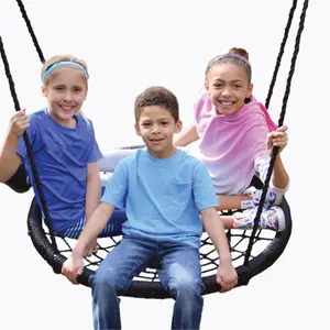 212 MAIN Interactive UV-Resistant Poly Rope Web Riderz Nest Swing, Easy-Attachment Dog Toy Accessory for Dogs Ages 5+